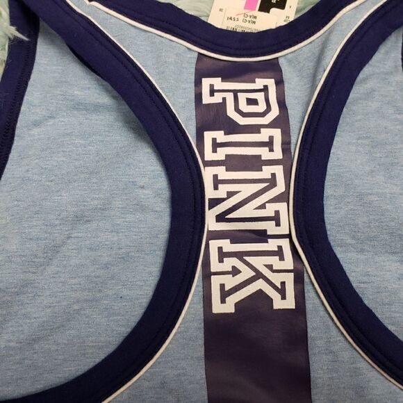 VS Racerback Sport Bra Green Aqua Crest Medium - Picture 6 of 6